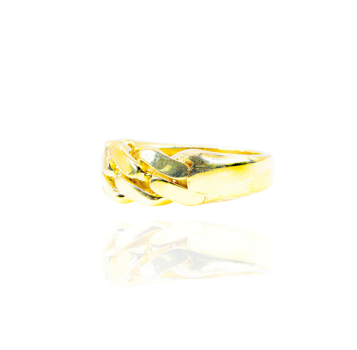 Half Miami Cuban Ring