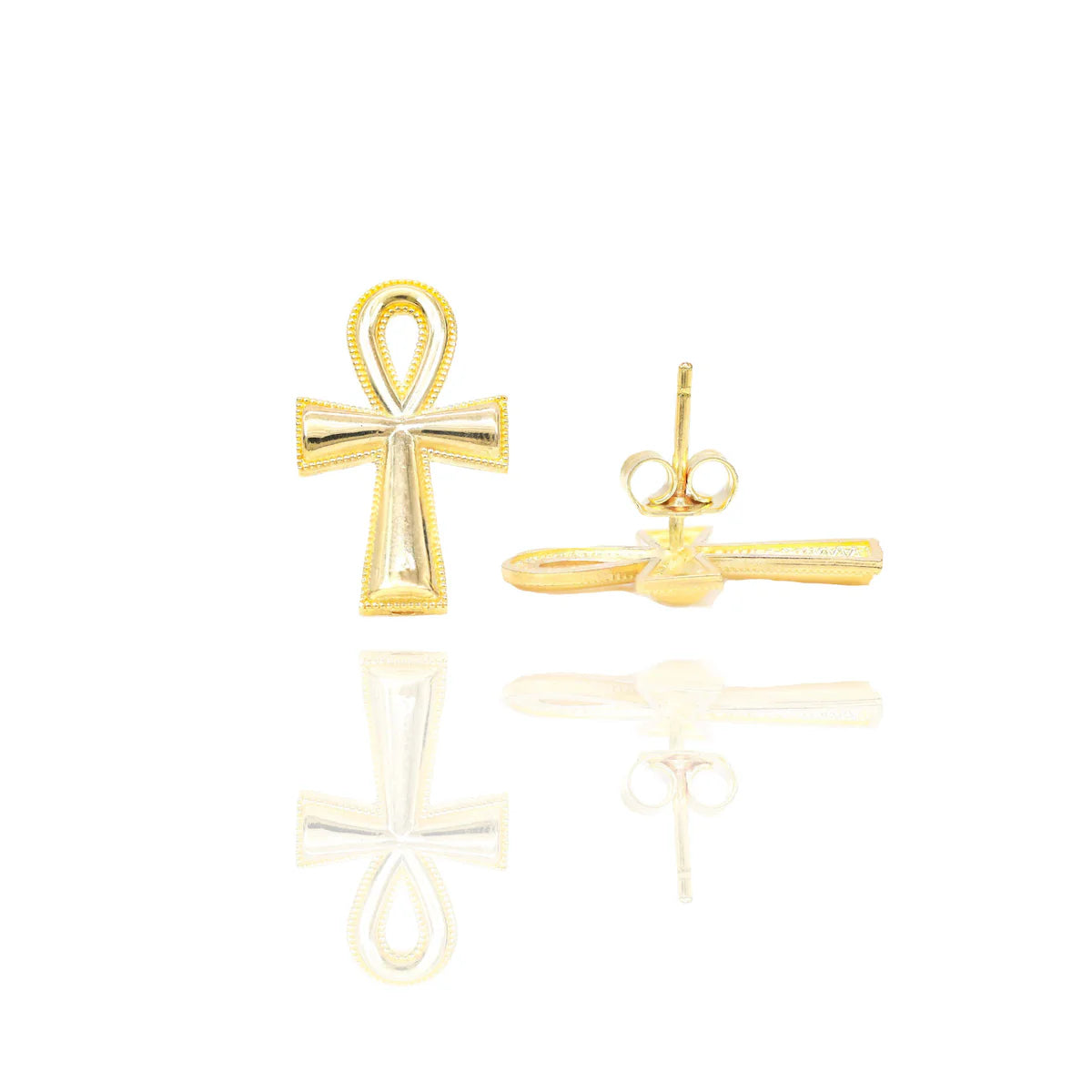 Ankh Earrings