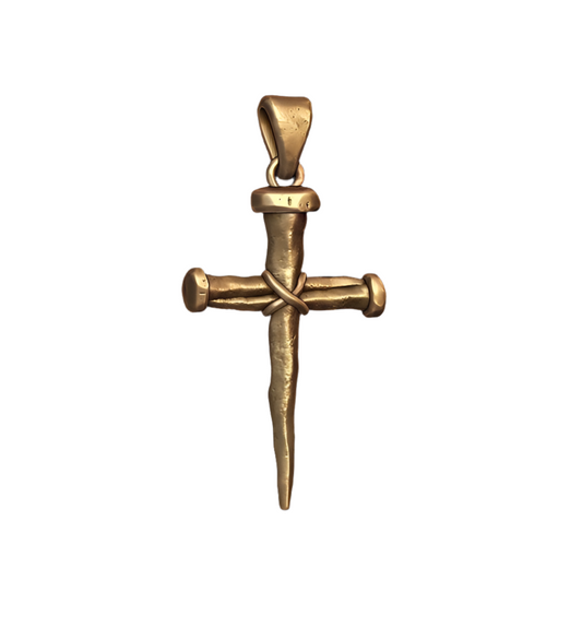 Vintage Nail Pendant