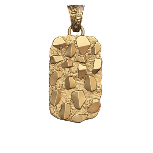 Gold Nugget Charm